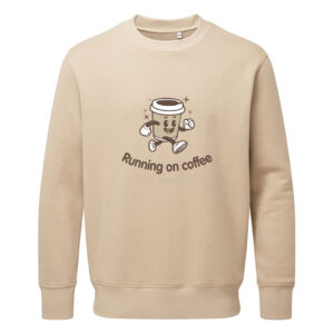 Sweatshirt - Running on coffee